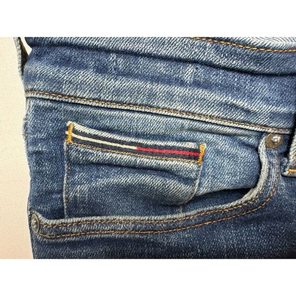 Tommy Hilfiger Men's Slim Scanton Tapered Leg Blue Denim Jeans - Size 28x29 - Picture 7 of 11